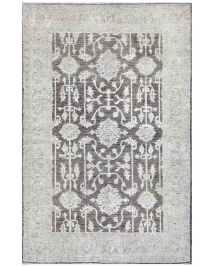 Hand Knotted Serenity Wool Rug 4' 0" X 6' 3"