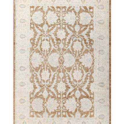 Hand Knotted Serenity Wool Rug 6' 2" X 9' 1"