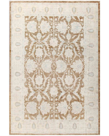 Hand Knotted Serenity Wool Rug 6' 2" X 9' 1"