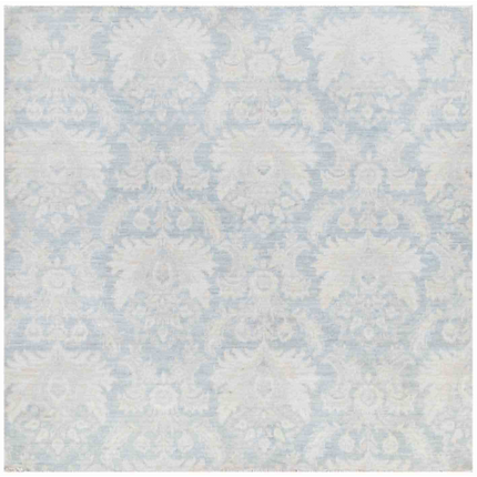 Hand Knotted Serenity Wool Rug 4' 8" X 4' 10"