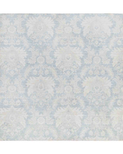 Hand Knotted Serenity Wool Rug 4' 8" X 4' 10"