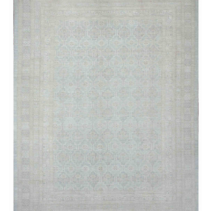 Hand Knotted Khotan Wool Rug 10' 2" X 13' 6"