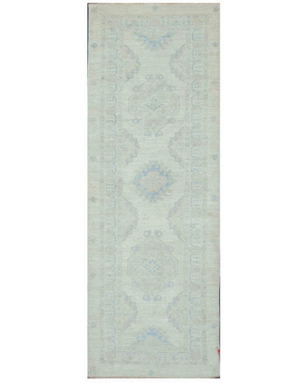 Hand Knotted Serenity Wool Rug 2' 9" X 7' 7"