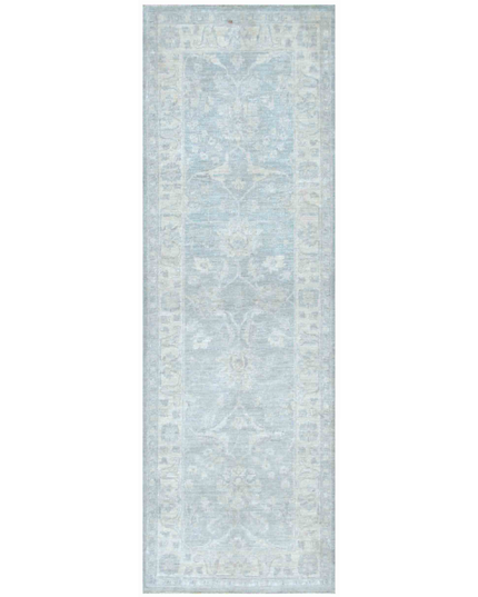 Hand Knotted Serenity Wool Rug 2' 7" X 7' 11"