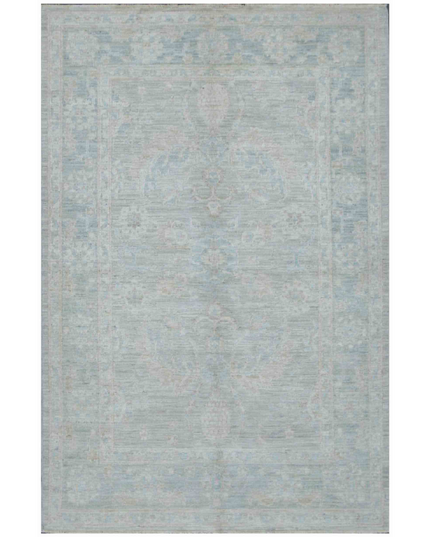 Hand Knotted Serenity Wool Rug 3' 10" X 5' 10"