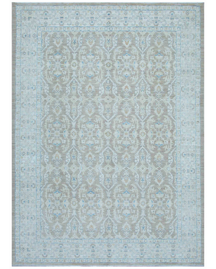 Hand Knotted Serenity Wool Rug 8' 11" X 12' 3"