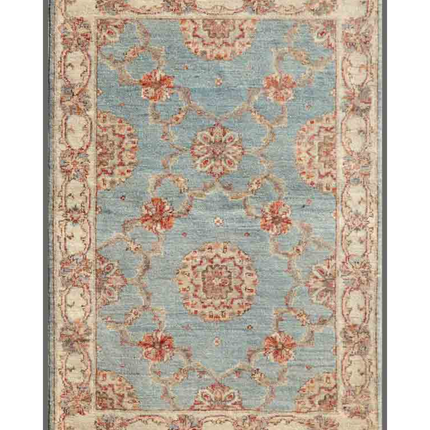 Hand Knotted Serenity Wool Rug 2' 8" X 3' 11"