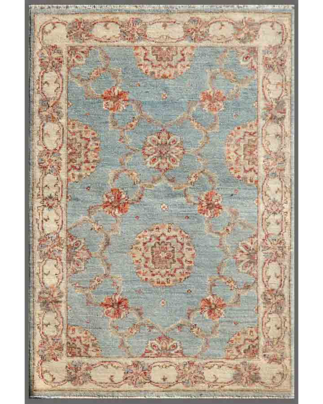 Hand Knotted Serenity Wool Rug 2' 8" X 3' 11"