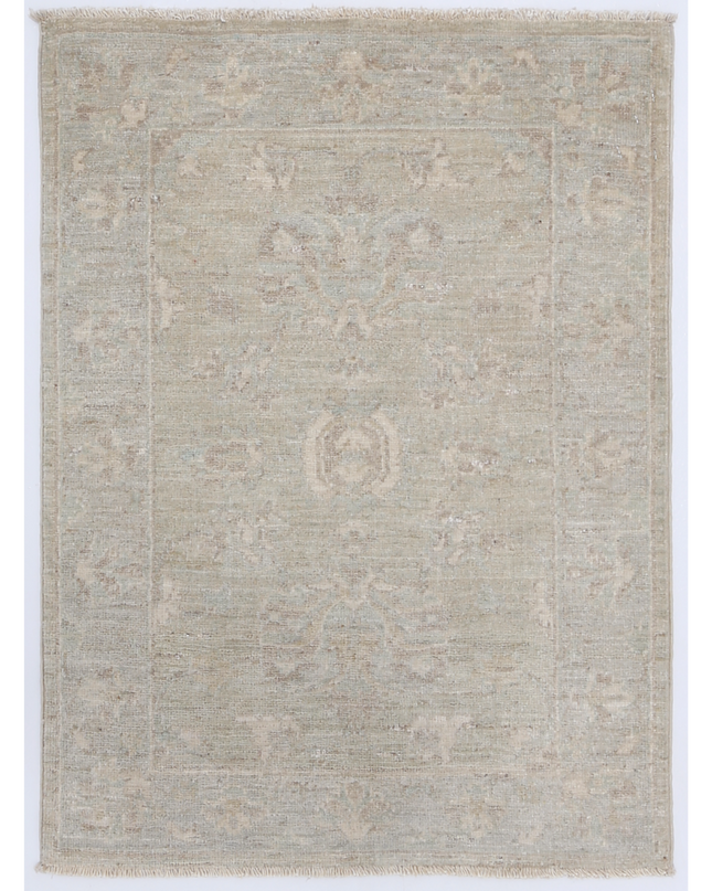 Hand Knotted Serenity Wool Rug 2' 1" X 2' 10"