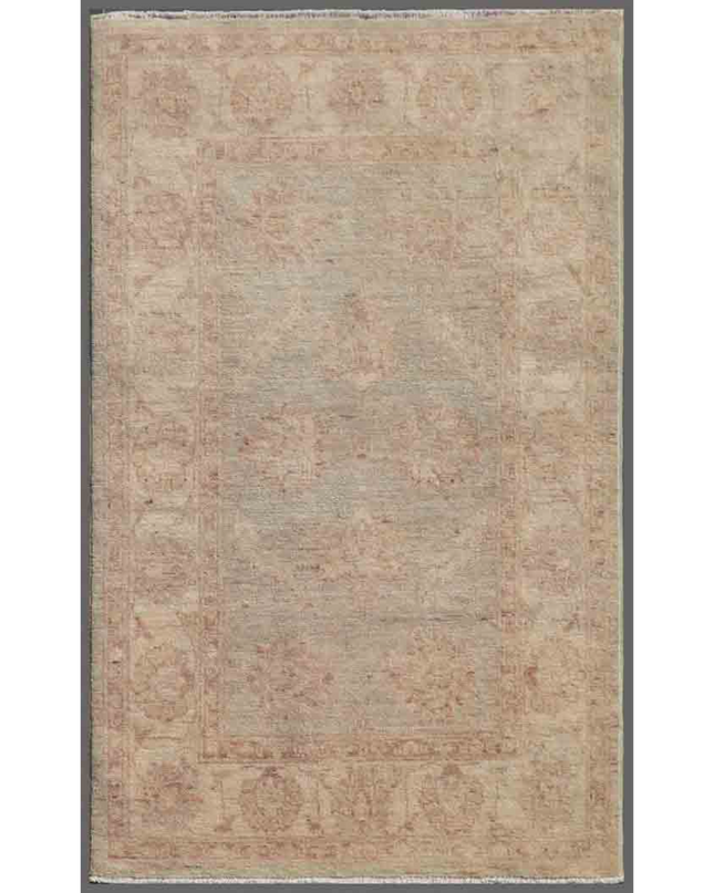 Hand Knotted Serenity Wool Rug 2' 7" X 4' 2"