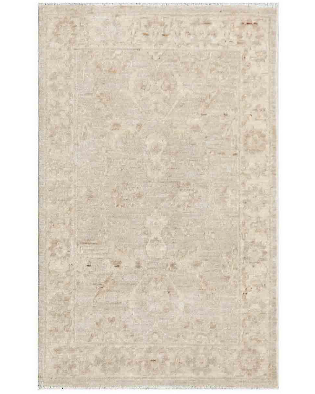 Hand Knotted Serenity Wool Rug 2' 1" X 3' 2"