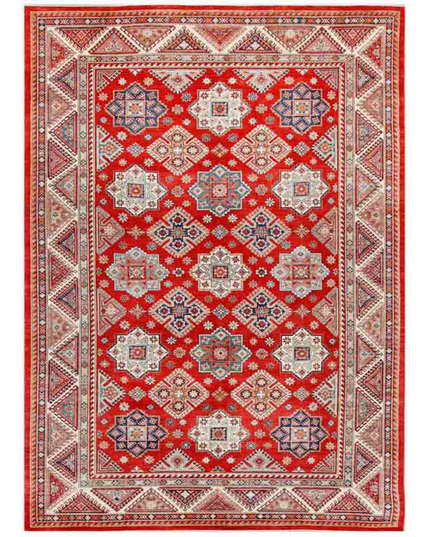 Hand Knotted Kazak Wool Rug 10' 4" X 14' 3"