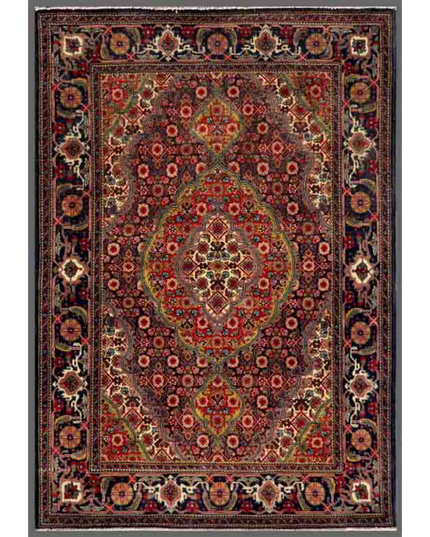 Hand Knotted Heritage Wool Rug 3' 4" X 4' 10"