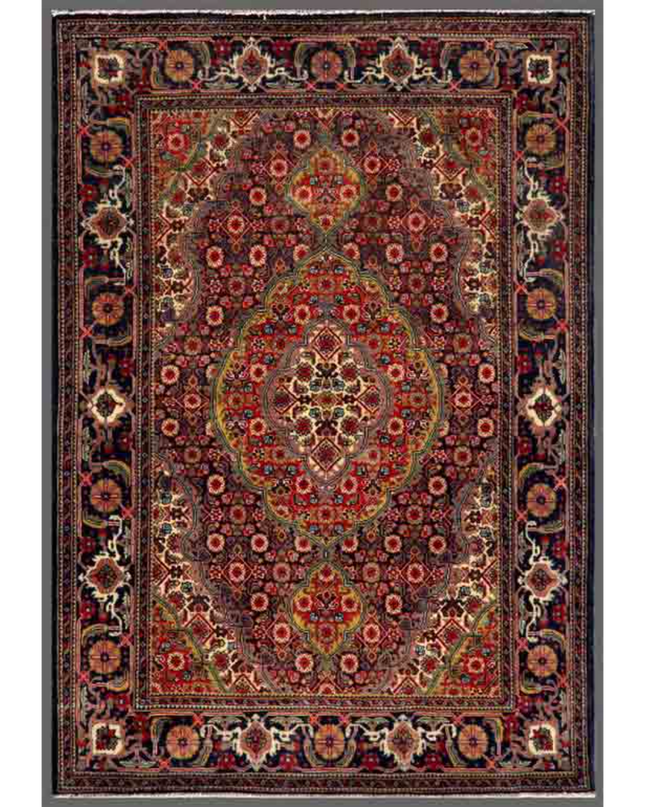 Hand Knotted Heritage Wool Rug 3' 4" X 4' 10"