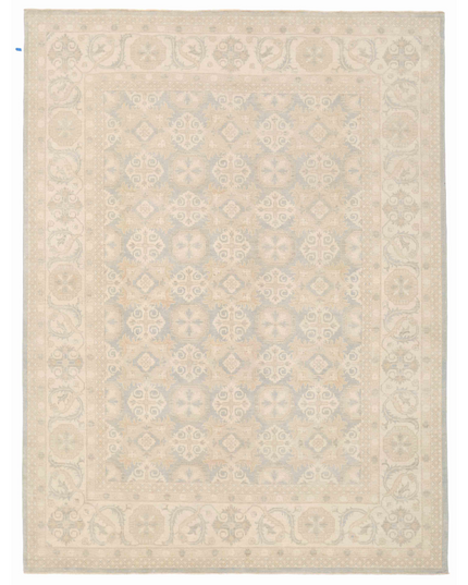 Hand Knotted Serenity Wool Rug 9' 1" X 11' 11"