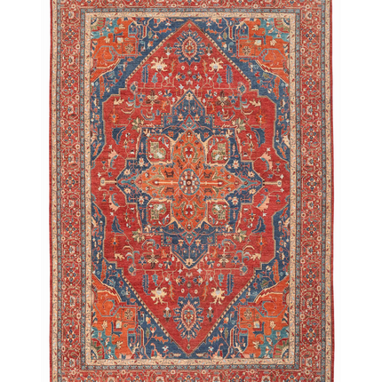 Hand Knotted Heriz Wool Rug 12' 0" X 18' 0"