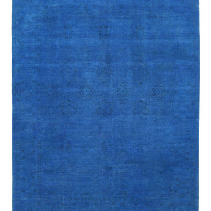 Hand Knotted Overdye Wool Rug 9' 0" X 11' 10"