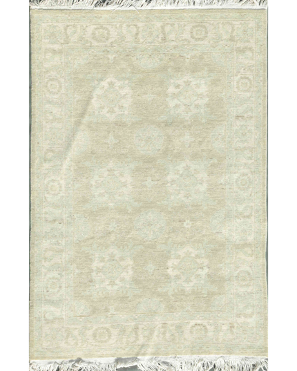Hand Knotted Serenity Wool Rug 4' 1" X 6' 2"