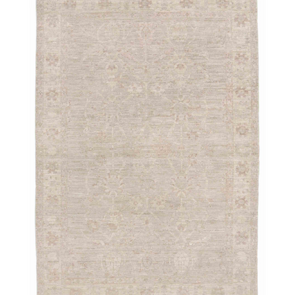 Hand Knotted Serenity Wool Rug 4' 0" X 5' 11"