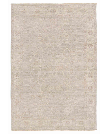 Hand Knotted Serenity Wool Rug 4' 0" X 5' 11"