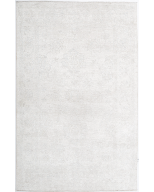 Hand Knotted Serenity Wool Rug 4' 0" X 6' 7"