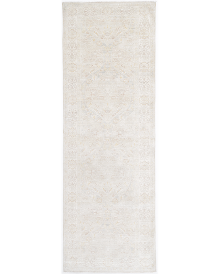 Hand Knotted Serenity Wool Rug 2' 11" X 9' 3"