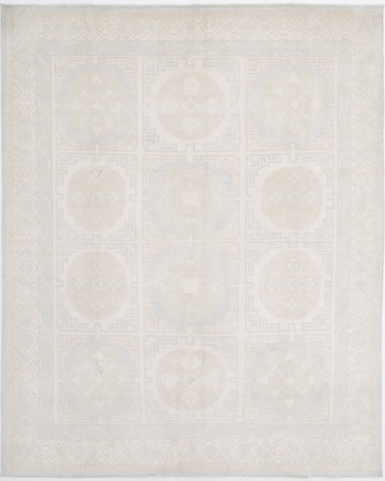 Hand Knotted Khotan Wool Rug 8' 6" X 10' 6"