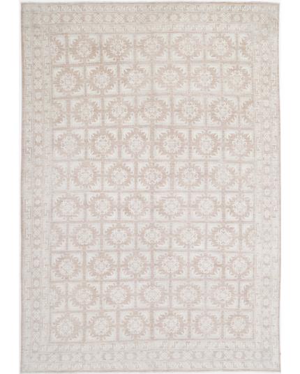Hand Knotted Khotan Wool Rug 8' 6" X 12' 3"