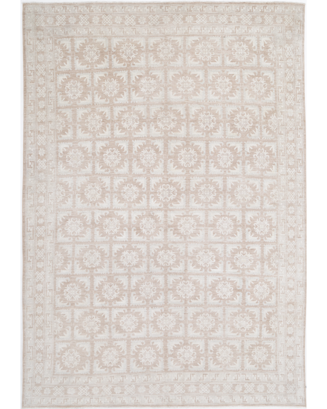 Hand Knotted Khotan Wool Rug 8' 6" X 12' 3"