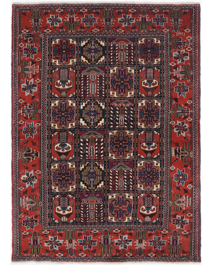 Hand Knotted Baluch Wool Rug 3' 3" X 4' 8"