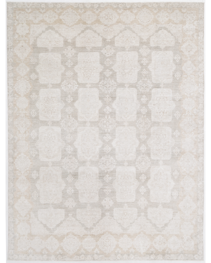 Hand Knotted Serenity Wool Rug 8' 10" X 11' 6"