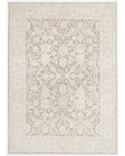 Hand Knotted Serenity Wool Rug 5' 3" X 7' 5"