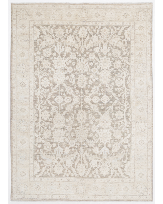 Hand Knotted Serenity Wool Rug 5' 3" X 7' 5"