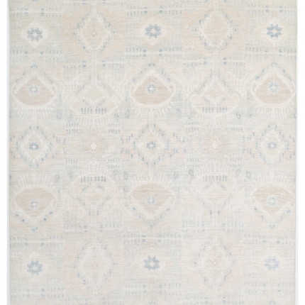 Hand Knotted Artemix Wool Rug 8' 0" X 9' 10"