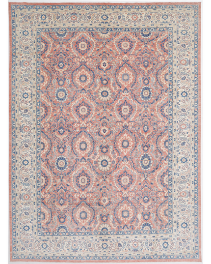 Hand Knotted Serenity Wool Rug 10' 0" X 13' 11"