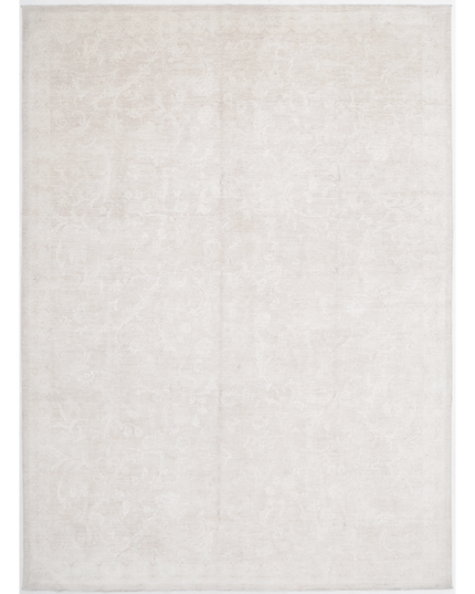 Hand Knotted Serenity Wool Rug 9' 11" X 13' 7"