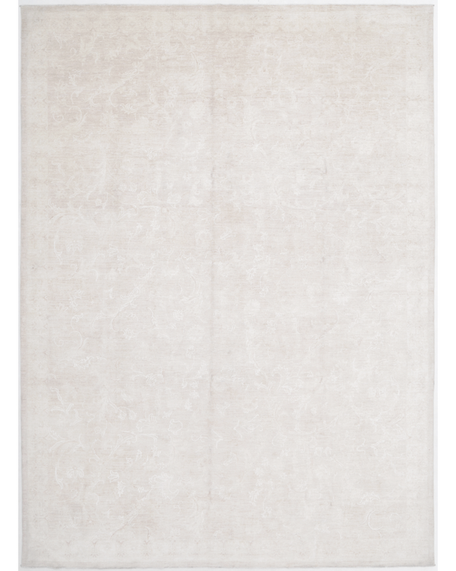 Hand Knotted Serenity Wool Rug 9' 11" X 13' 7"