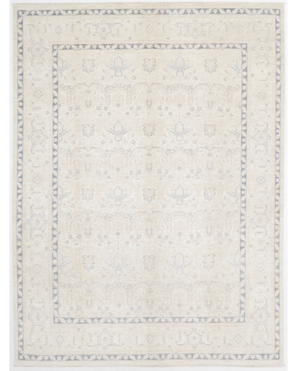 Hand Knotted Serenity Wool Rug 8' 9" X 11' 8"