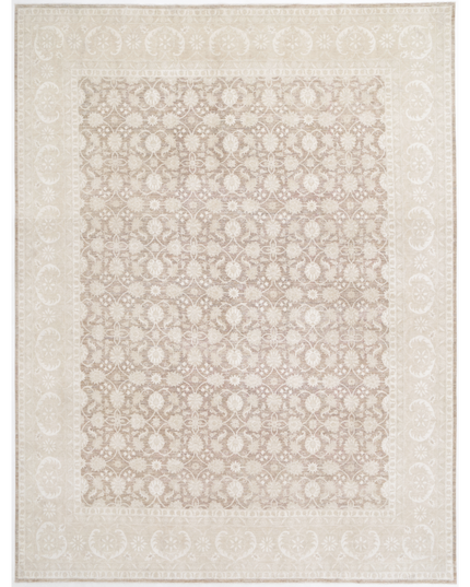 Hand Knotted Serenity Wool Rug 13' 2" X 17' 6"