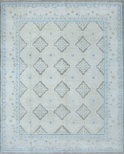 Hand Knotted Serenity Wool Rug 8' 1" X 10' 2"