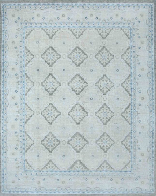 Hand Knotted Serenity Wool Rug 8' 1" X 10' 2"