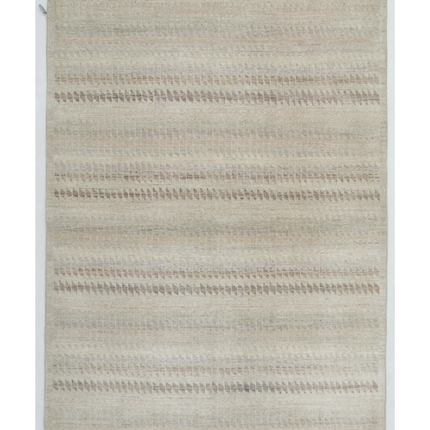 Hand Knotted Artemix Wool Rug 4' 0" X 5' 8"