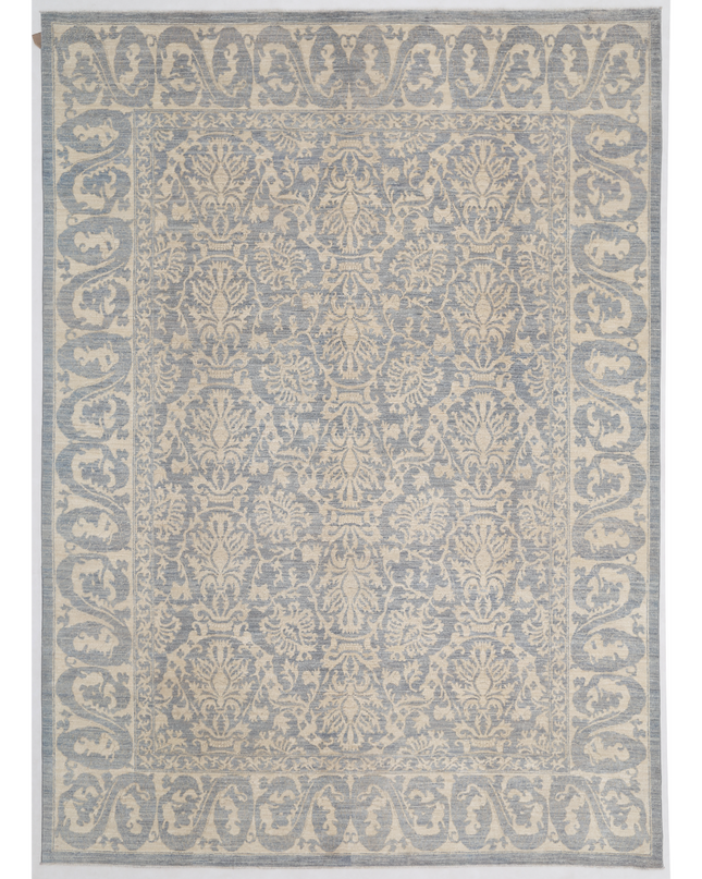 Hand Knotted Serenity Wool Rug 8' 9" X 12' 0"