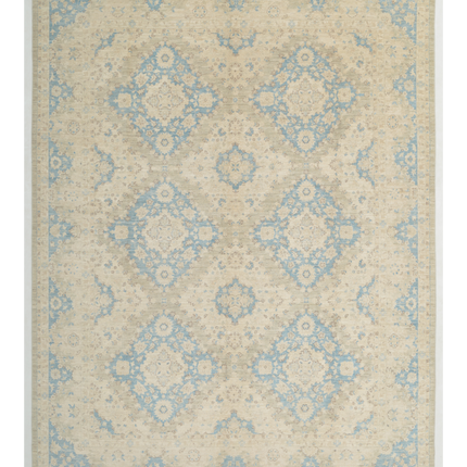 Hand Knotted Serenity Wool Rug 9' 1" X 12' 1"