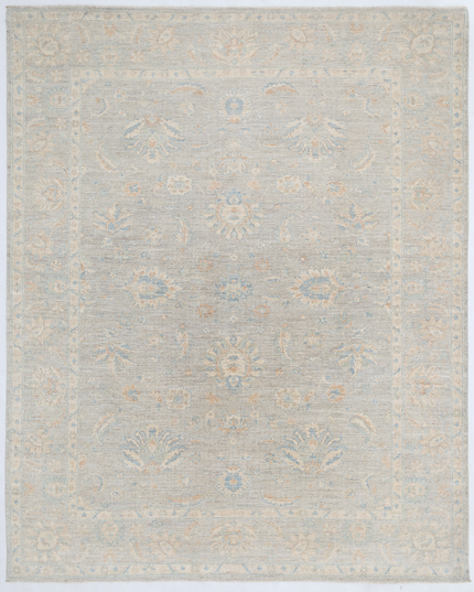 Hand Knotted Serenity Wool Rug 8' 1" X 9' 10"