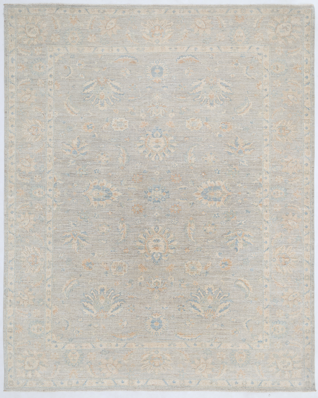 Hand Knotted Serenity Wool Rug 8' 1" X 9' 10"