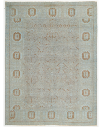 Hand Knotted Serenity Wool Rug 9' 3" X 12' 7"