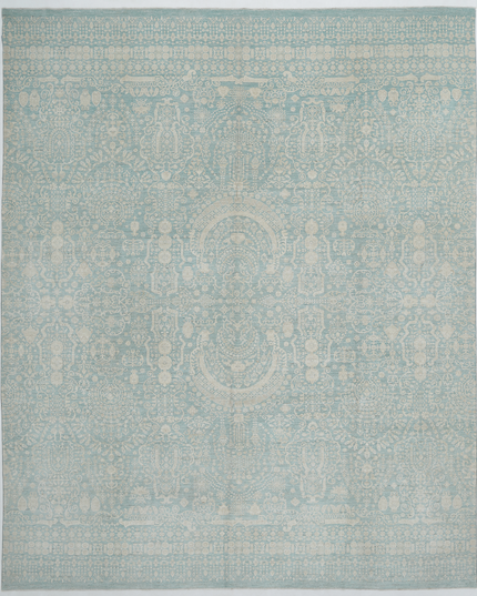 Hand Knotted Artemix Wool Rug 12' 0" X 14' 9"