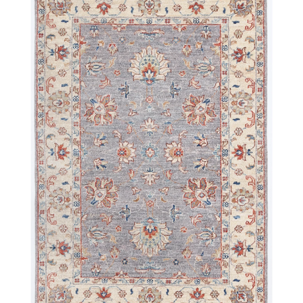 Hand Knotted Ziegler Wool Rug 2' 8" X 4' 0"