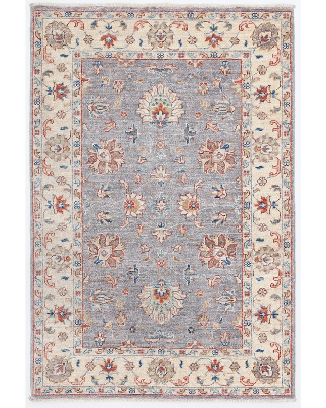 Hand Knotted Ziegler Wool Rug 2' 8" X 4' 0"